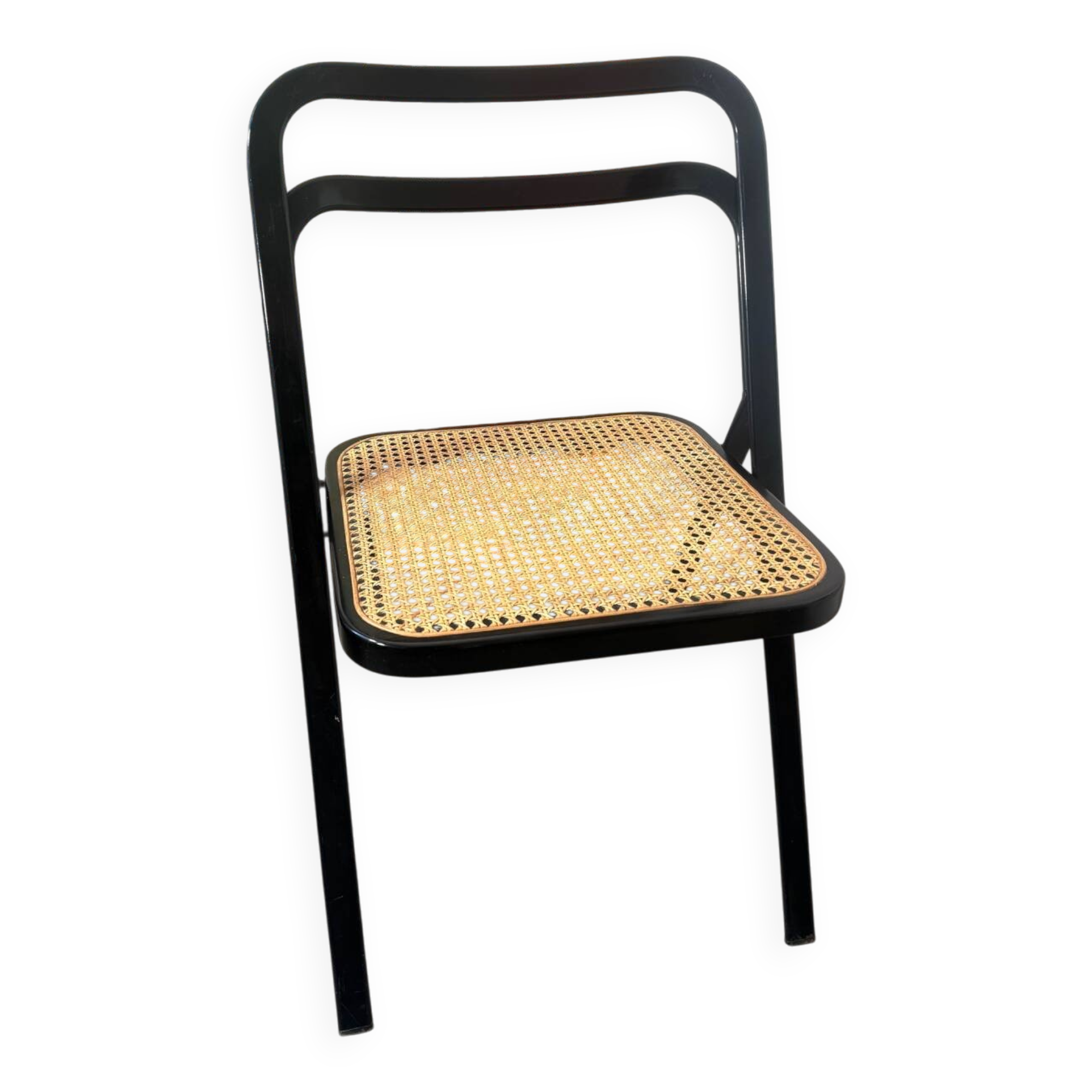 Cane chair by Giorgio Cattelan for Cidue