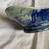 Blue English planter