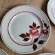 Lot 6 flat plates Touraine de Lunéville