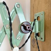 Industrial East German Scissor Lamp from VEB Zweckleuchtenbau Dresden, 1950