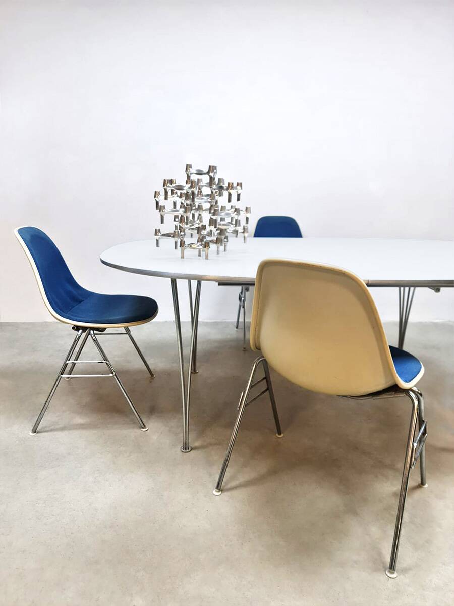 Vintage fiberglass DSX chairs Vitra Eames Herman Miller