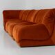 Modular sofa by Doimo Salotti (Italy, 1970s).