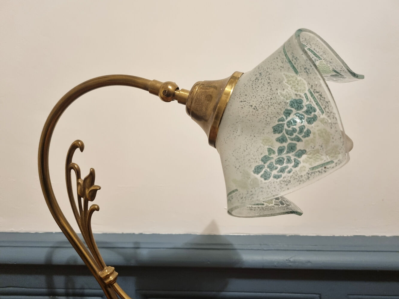 Pair of arched table lamps, creation JP Ryckaert, 60s