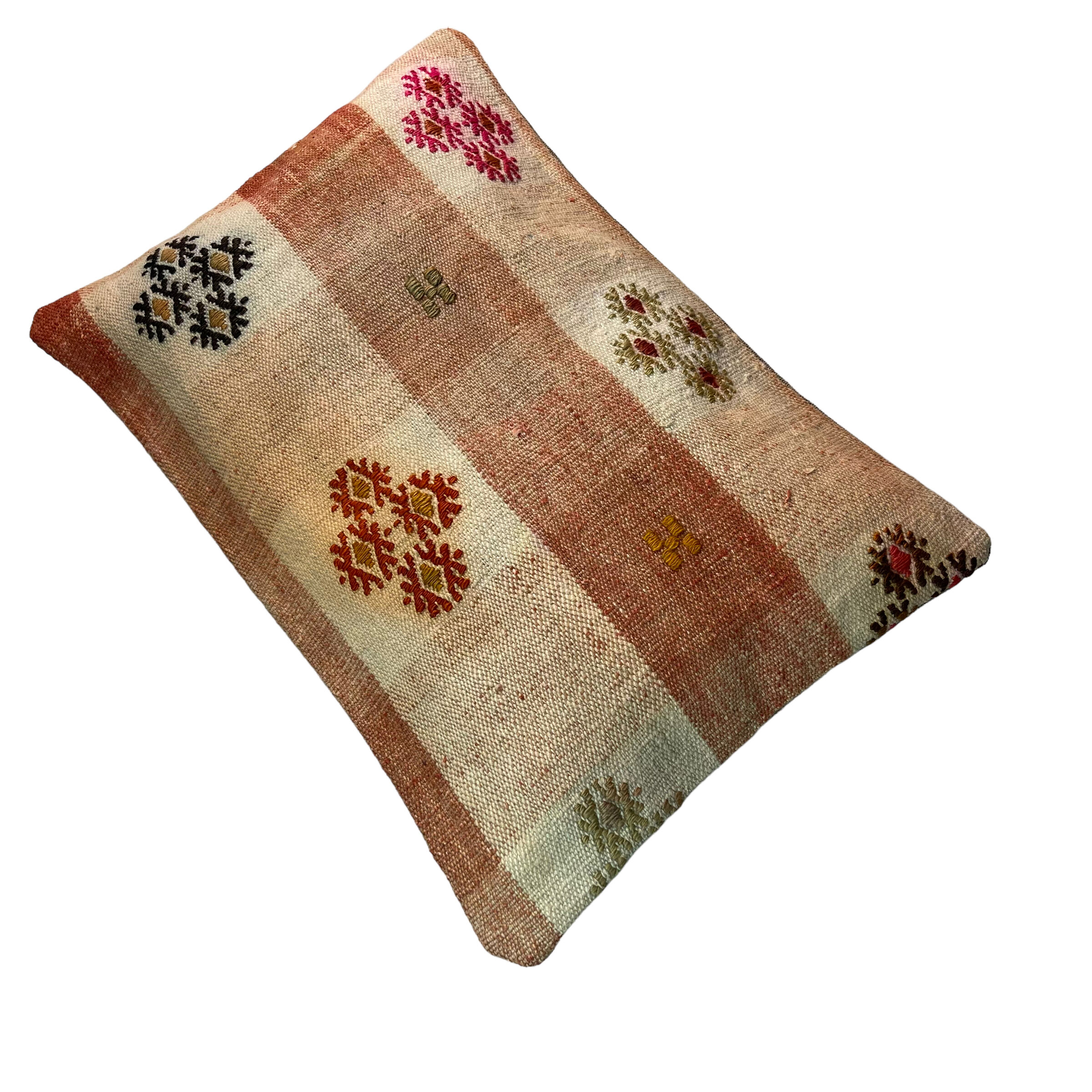 Housse de coussin kilim turc vintage 30x50cm