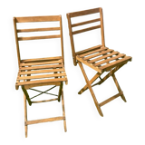 Pair of vintage children's chairs