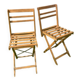 Pair of vintage children's chairs