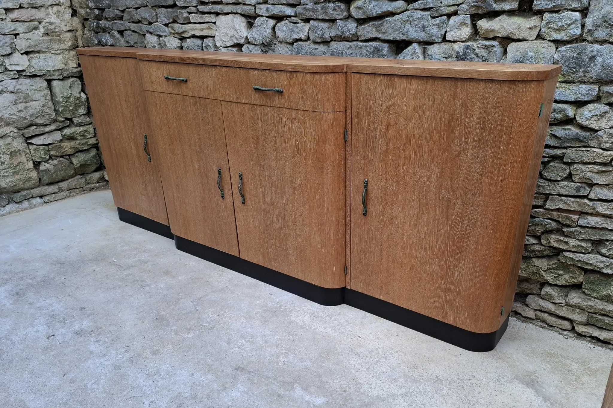 High enfilade, shallow 31.5 cm