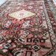 Tapis Vintage Hamadan Fait Main en Laine – Années 1970 – 73 x 113 cm – Rug