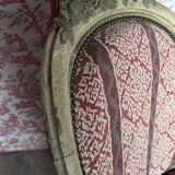 Antique Louis XV style bench – Napoleonic III period – 110 cm