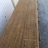 Vintage rattan dresser