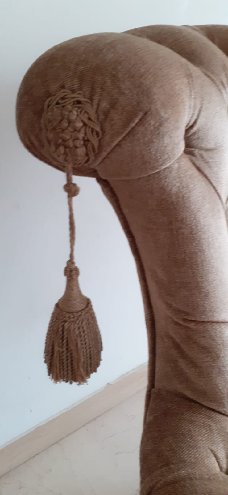 Fauteuil crapaud époque Napoléon III
