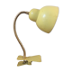 Lampe pince vintage jaune