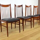 4 Danish Chairs 1960 Rio Rosewood by Arne Vodder