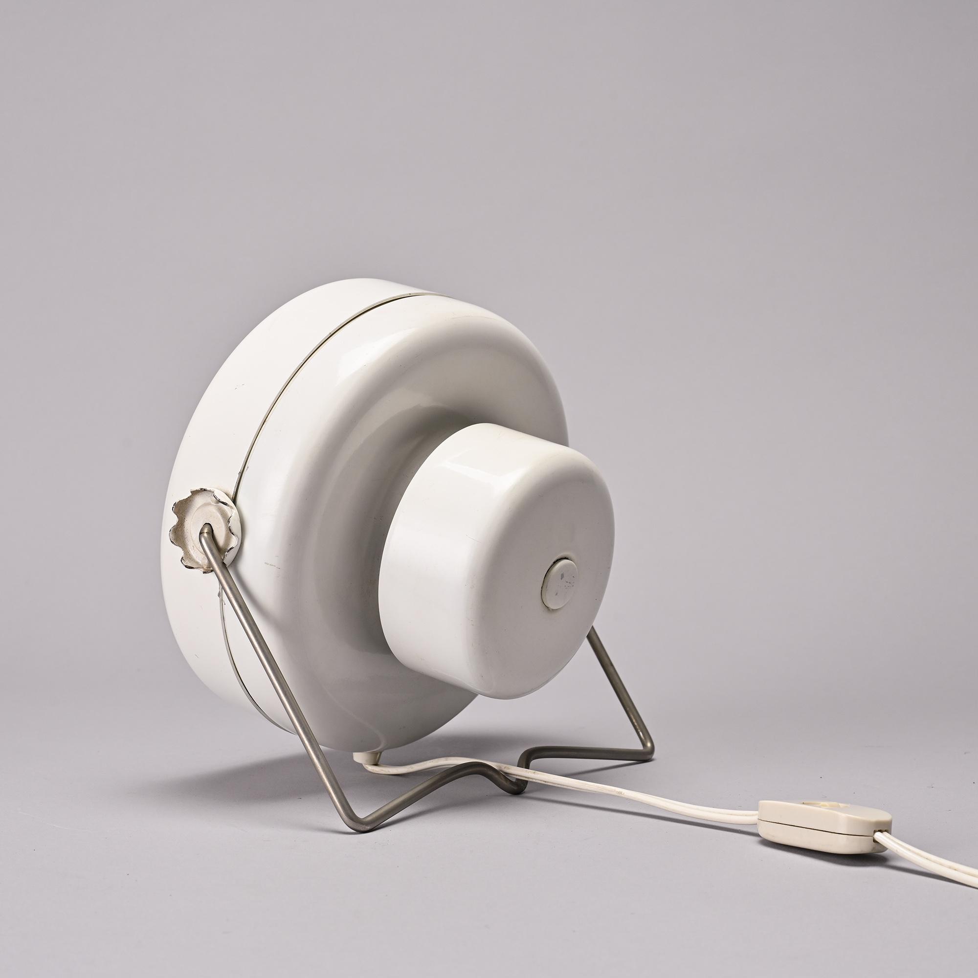 Sciuko lamp model by Achille Castiglioni, Flos Italy, circa 1970.