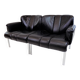 Girsberger Eurochair leather sofa 2-seater