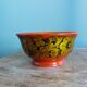 Khokhloma Russian handicraft painted wooden bowls