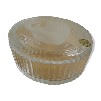 Vintage Arques crystal candy box