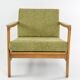 Olive heather BZ armchair