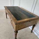 Old wooden desk