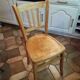 Un lot de 7 chaises