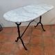 Table bistrot dessus marbre