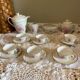 Porcelain coffee or tea service