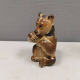 Beautiful ceramic bear by Arne Ingdam. Denmark, 1960s-70s.