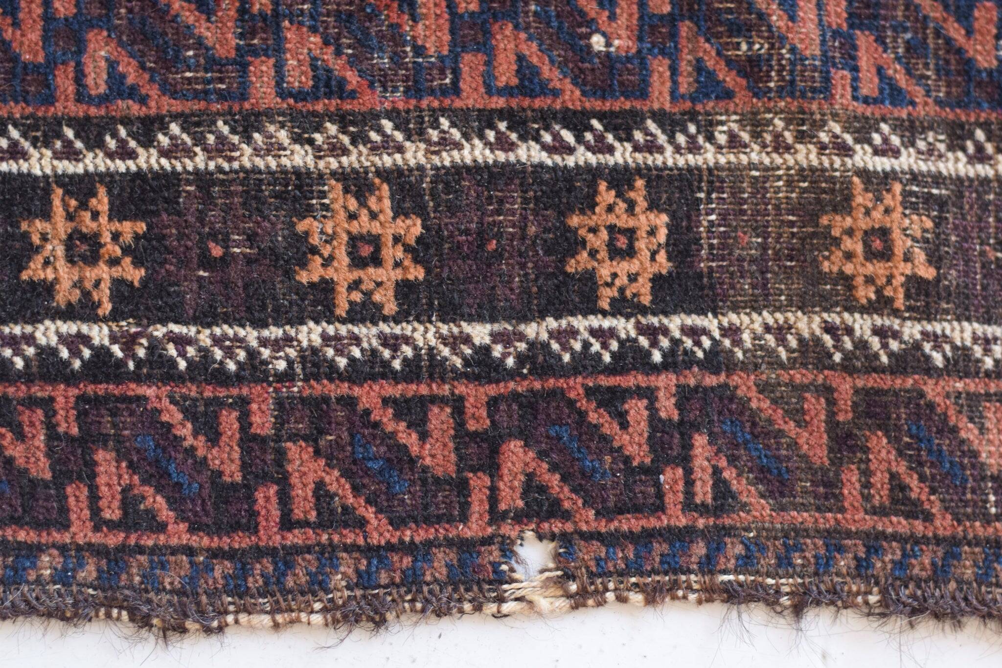 Interesting Tribal Persian - Handmade Rug