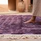 Handwoven traditional pure wool rug size 1.5/2.5 m
