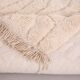 Cream Handmade Moroccan Rug 167 x 242 cm - Beige Beni Ourain Rug Berber