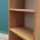 Ash bookcase, Danish design, 1960s, manufactured by Ansager Møbler