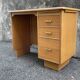 Vintage gilded wooden desk