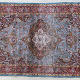 Tapis indien en soie 1950