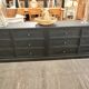 Craft cabinet with drawers