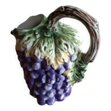 Antique grape-shaped slip pitcher