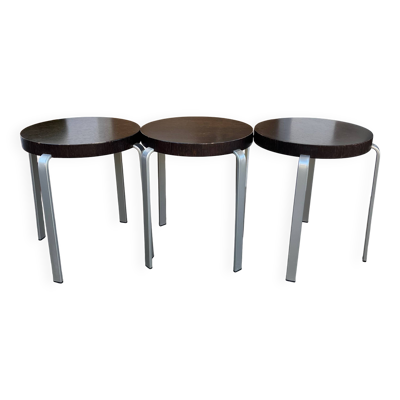 Lot de 3 tabouret Calligaris
