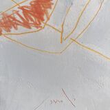 Georges FERRATO, Roussillon, 1991. Pencil and gouache, hand-signed