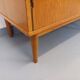 Vintage oak wardrobe from the 1960s.