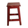 Painter red/bordeaux stool