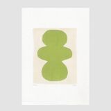 Painting on paper - B230 - painting signed Eawy