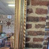 Antique Louis Philippe style gilded mirror