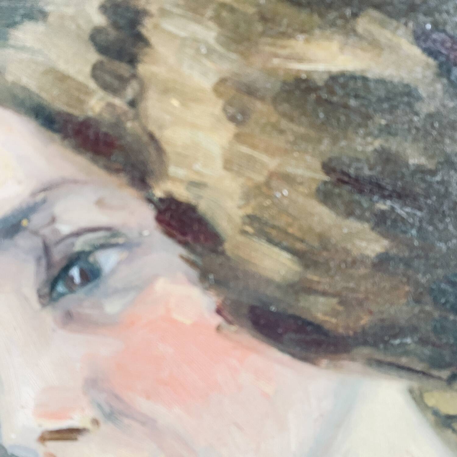 50's painting "The dreamer"