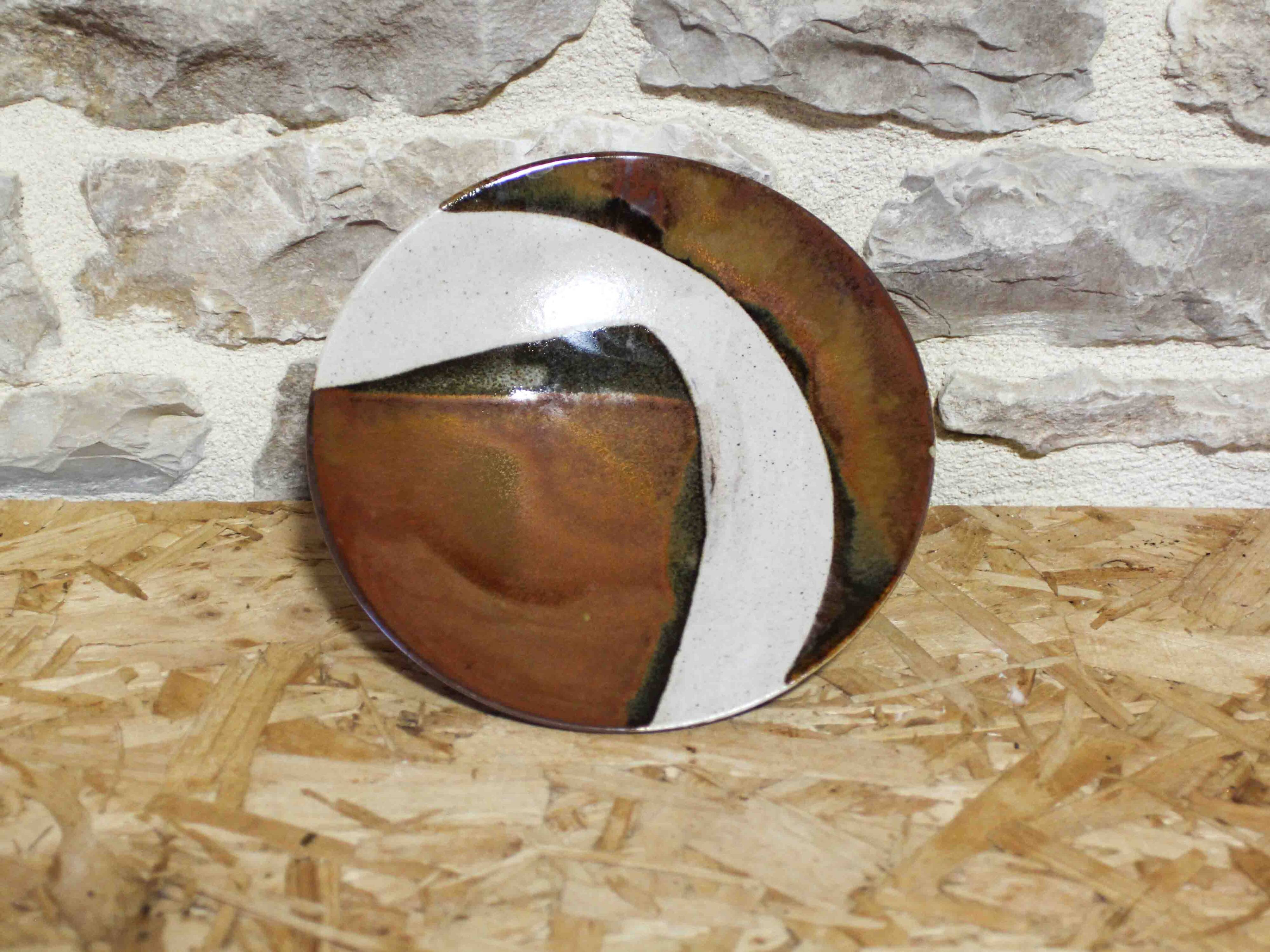 Ceramic footed bowl Alain Fichot La Margelle