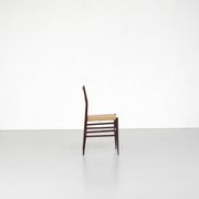 "Superleggera" chair in wood, created by Gio Ponti for Cassina, Italy.