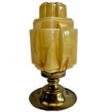 Antique Art Deco skyscraper ceiling chandelier