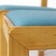 Set of 4 Vintage Flötotto Stacking Chairs – 1970s German Design, Beech Wood