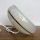Vintage white and gold glass lampshade suspension