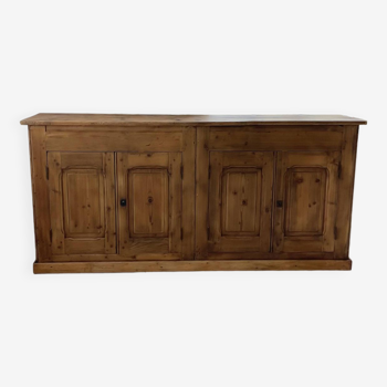 Pine craft furniture sideboard 2m