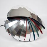 Lampe suspendue vintage danoise Konkylie par Louis Weisdorf, Lyfa, 1963
