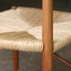 Succession LACOSTE : chaise scandinave par Peter Hvidt (1950s)